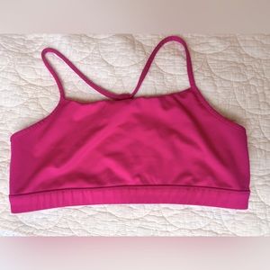 Hot Pink Old Navy brand sports bra • size Small
